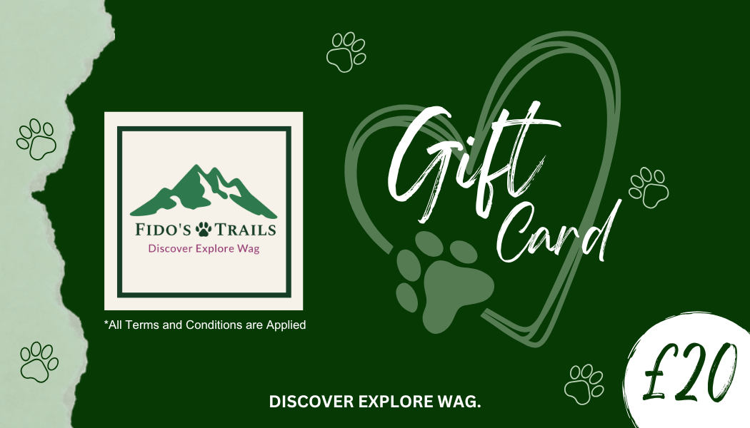 Fido’s Trails E-Gift Card – The Ultimate Gift for Dog Lovers 🐾