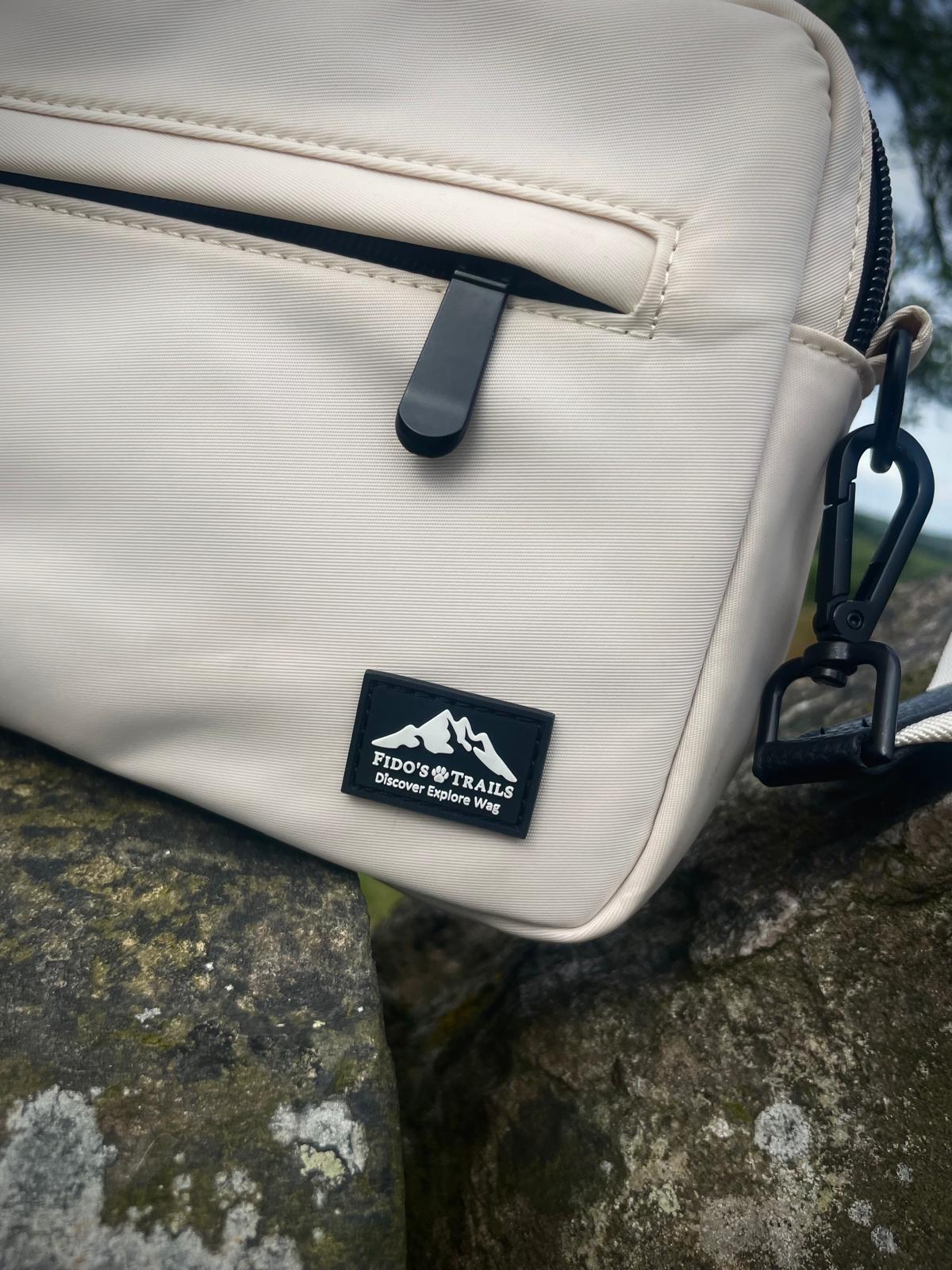 Pebble Stone Dog Walking Bag with Mini Treat Pouch