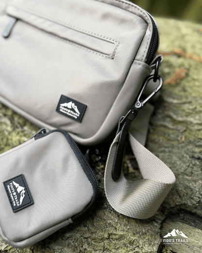 Mushroom dog walking bag with detachable treat pouch – Fido’s Trails